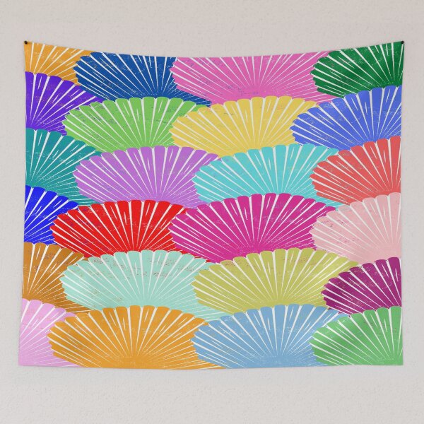 Item preview, Colorful Scallop Shells  designed and sold by calibrit.