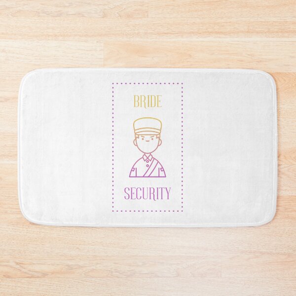 Item preview, Bride Security Pink for Bridal Party or Bridal Shower designed and sold by Kubala.