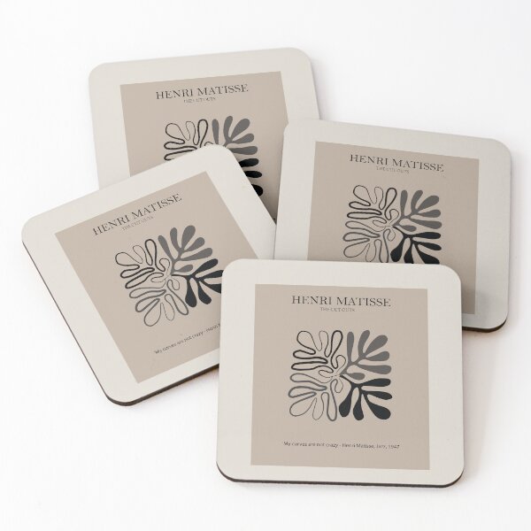 Item preview, Henri Matisse the cut outs wall art print, scandivian contemporary art designed and sold by shreya ranjan.