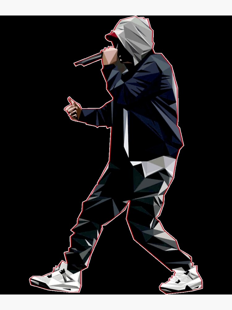 Eminem Pop Art Poster You've got enemies - Infamous Inspiration