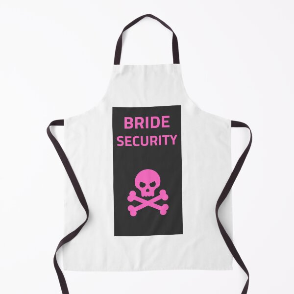 Item preview, Bride Security Dangerous Skull for Bridal Party or Bridal Shower designed and sold by Kubala.