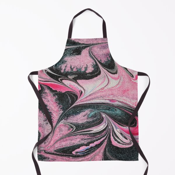 Aperçu de l'œuvre Noir avec rose marbré créée et vendue par Hilomind.