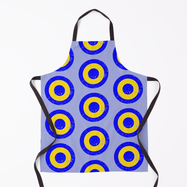 Item preview, Vintage Clare Roundel (Saffron and Blue - Opt. 1) designed and sold by Irish-Nostalgia.