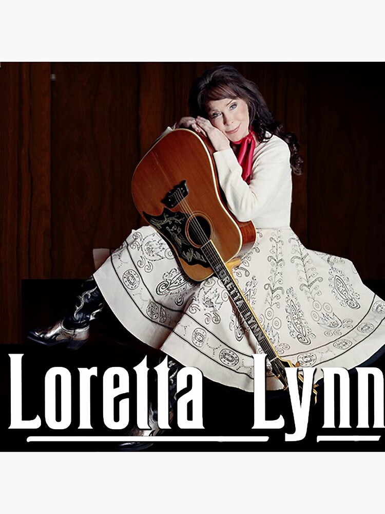 "Loretta Lynn Legend Music Loretta Lynn Singer" Sticker for Sale by