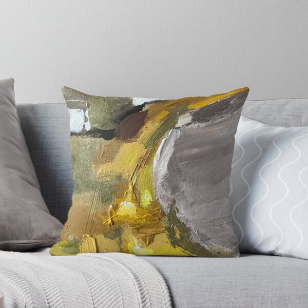 Item preview, abstracto gris amarillo designed and sold by FainFun.