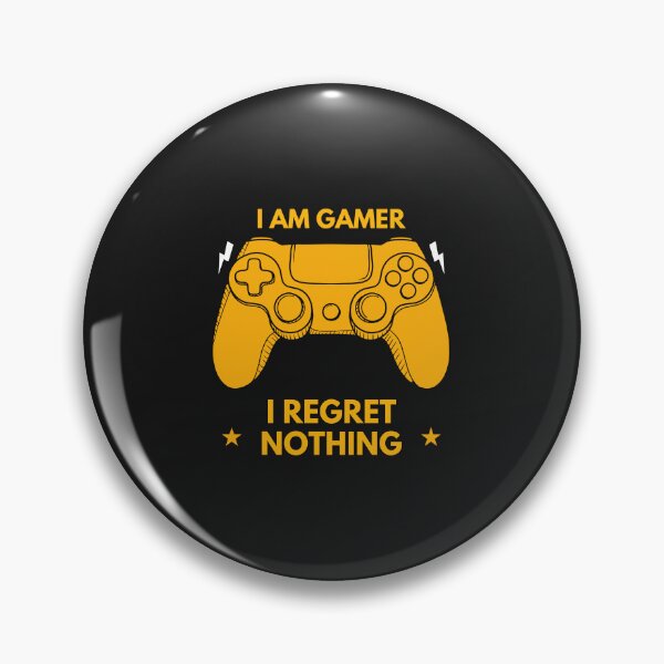 Item preview, I am Gamer I Regret Nothing. Gift for gamers designed and sold by ProtonProject.