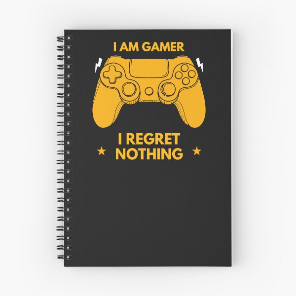 Item preview, I am Gamer I Regret Nothing. Gift for gamers designed and sold by ProtonProject.
