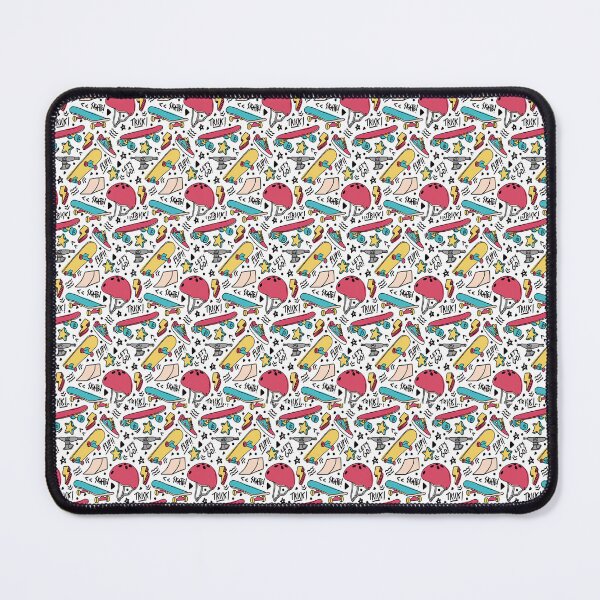 Item preview, skate sport doodle colorful monoline seamless pattern designed and sold by FNDES1GN5.