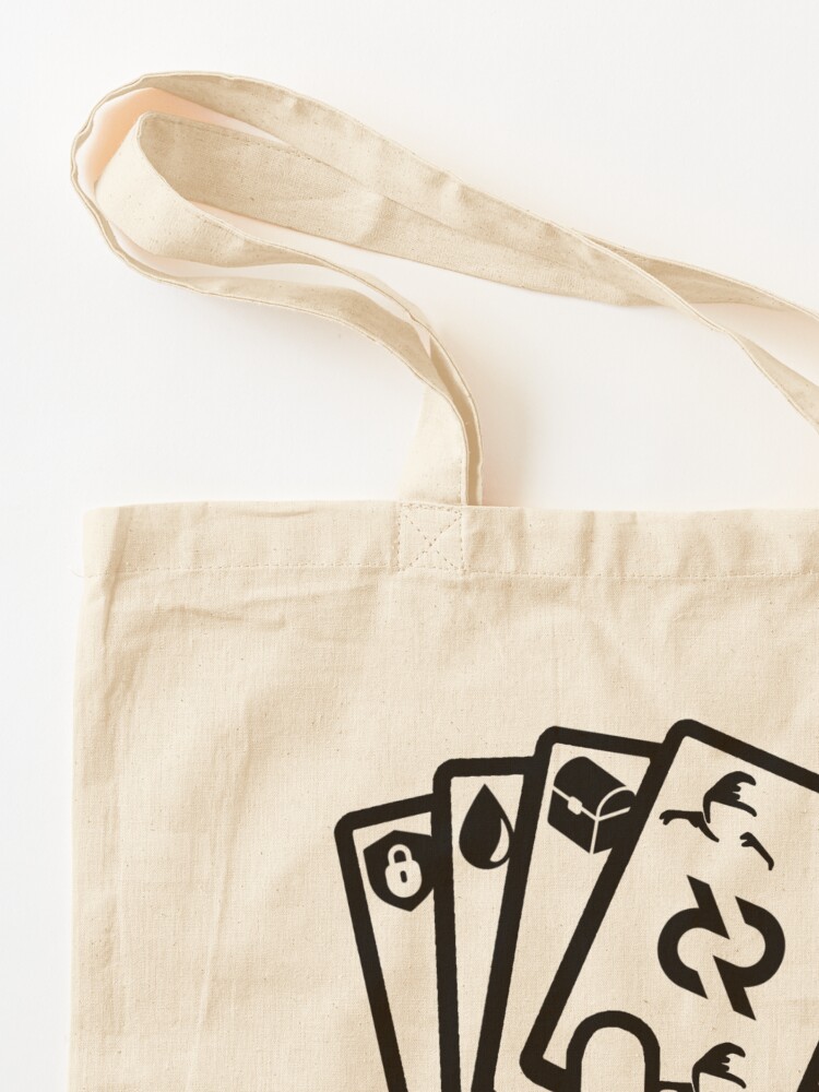 Thumbnail 3 of 5, Tote Bag, Decred cards © v2 (Design timestamped by https://timestamp.decred.org/) designed and sold by OfficialCryptos.