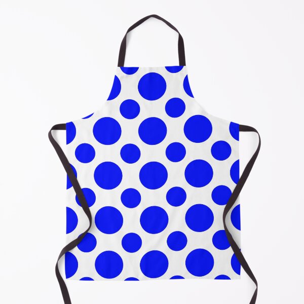 Item preview, Blue White Seamless Polka Dot Pattern Design designed and sold by Summer-Winter.