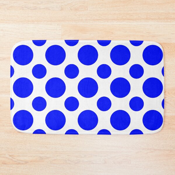 Item preview, Blue White Seamless Polka Dot Pattern Design designed and sold by Summer-Winter.
