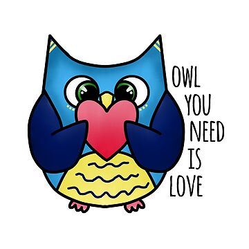 Artwork thumbnail, Owl you need is love by uptotherainbow