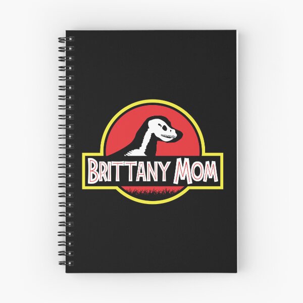 Item preview, (For Dark Background) Jurassic Brittany Spaniel Mom designed and sold by More Cute Dogs.