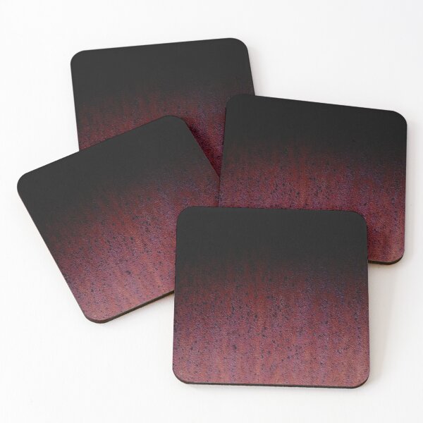 Item preview, Red Brown Black Ombre Rust Metal Patina dirty rusty damage decay abstract designed and sold by PLdesign.
