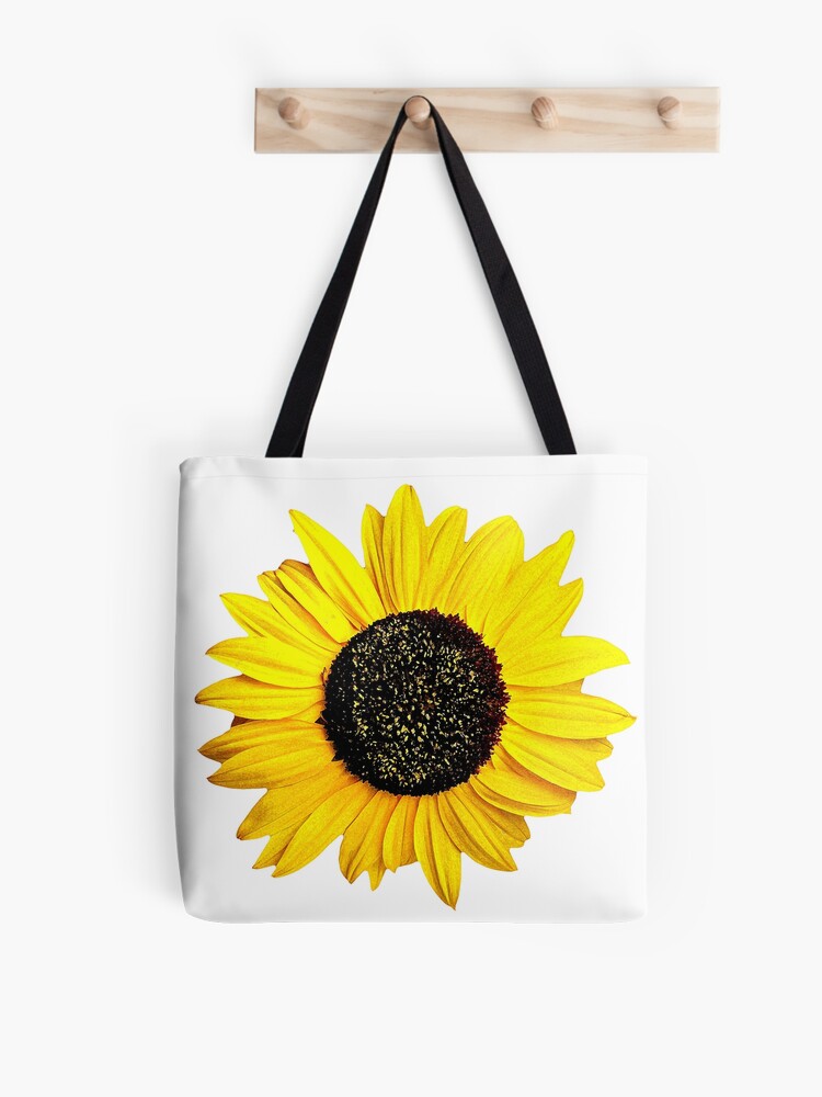 Bolsa de tela «Girasol Dibujo amarillo flor feliz Laptop botella de agua  Tumblr» de MyHandmadeSigns | Redbubble