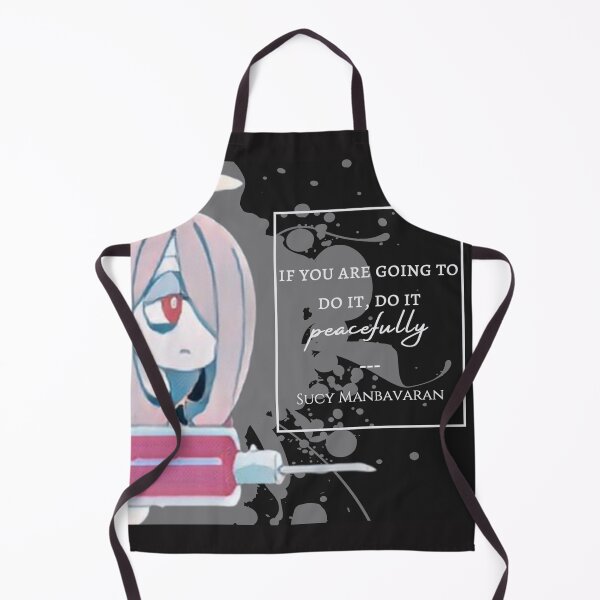 Item preview, "do it peacefully" ~Sucy | LWA Quote (white variant) designed and sold by VoltageStone.