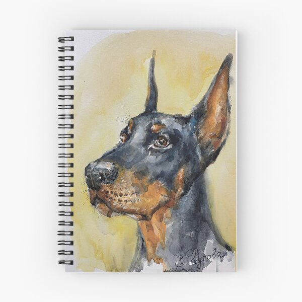 Item preview, Portrait of a doberman dog breed. designed and sold by Elena Reutova.