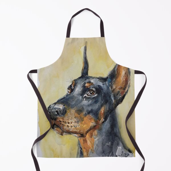 Item preview, Portrait of a doberman dog breed. designed and sold by Elena Reutova.