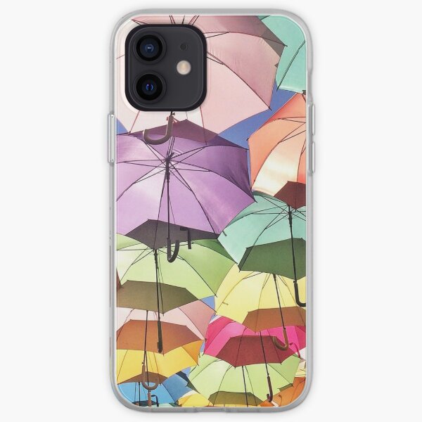 Umbrellas in the Sky iPhone Soft Case