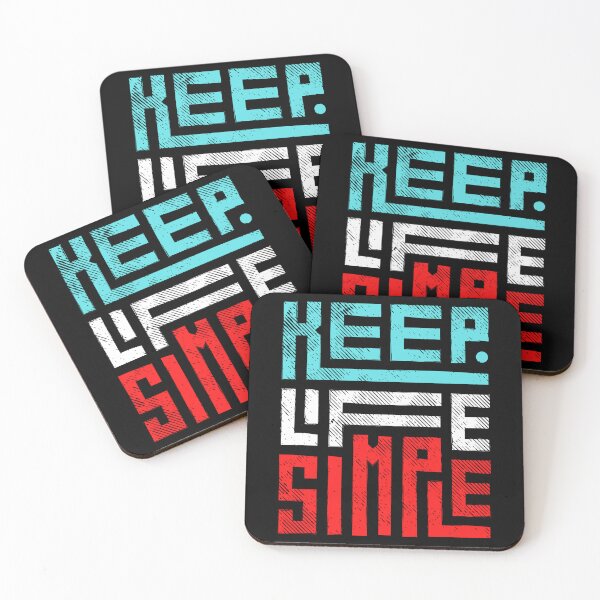 Item preview, Keep life simple designed and sold by chooseorcreate1.