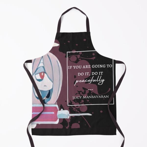 Item preview, "do it peacefully" ~Sucy | LWA Quote (red variant) designed and sold by VoltageStone.