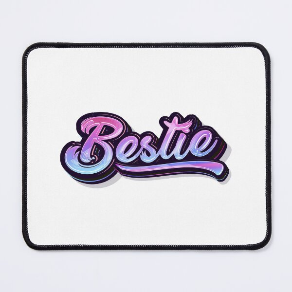 Item preview, bestie stylish text effect editable modern lettering typography font style designed and sold by FNDES1GN5.