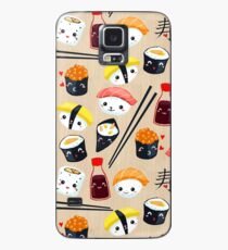 Kawaii Sushi Hülle & Klebefolie für Samsung Galaxy