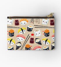 Kawaii Sushi Zipper Pouch