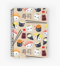 Kawaii Sushi Spiralblock