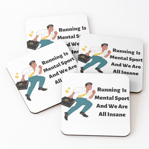 Item preview, Running Is Mental Sport And We Are All Insane Essentials & Products. designed and sold by Kalash12.