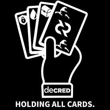 Artwork thumbnail, (sticker) Decred cards © v3 (Design timestamped by https://timestamp.decred.org/) by OfficialCryptos