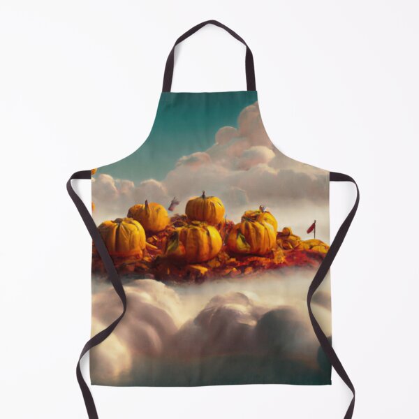 Item preview, Pumpkin Island On Fluffy Clouds Poster designed and sold by Teetans.