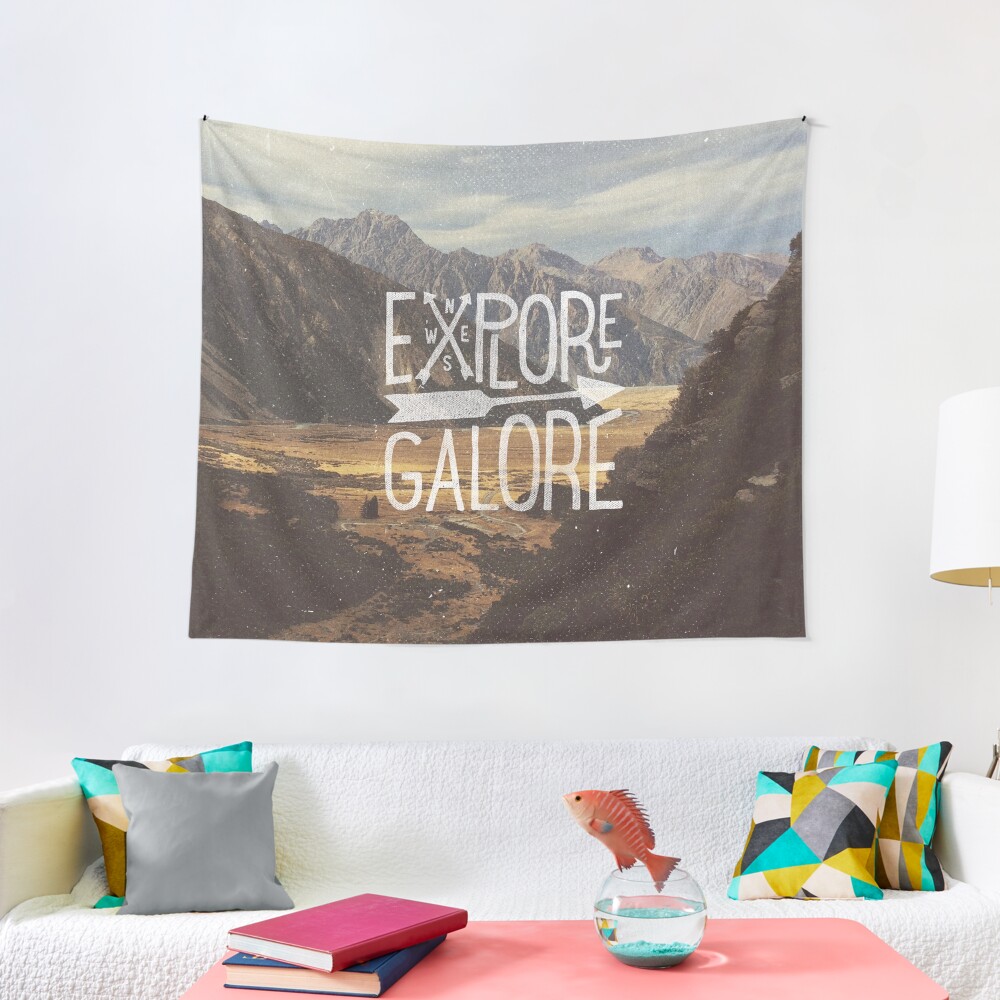 Explore Galore Tapestry