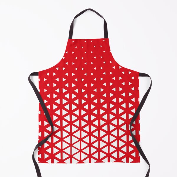 Item preview, Red White Technology Triangle Pattern Design designed and sold by Summer-Winter.