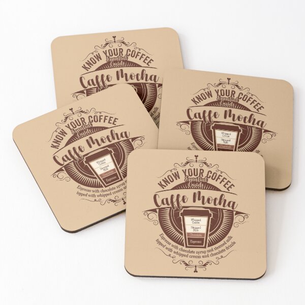 Item preview, Know Your Coffee Essential Guide Collection. Caffe Mocha Version designed and sold by More-dan-Prints.