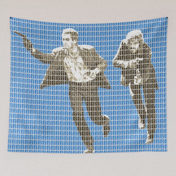Item preview, Butch and Sundance - Blue designed and sold by Gary Hogben.