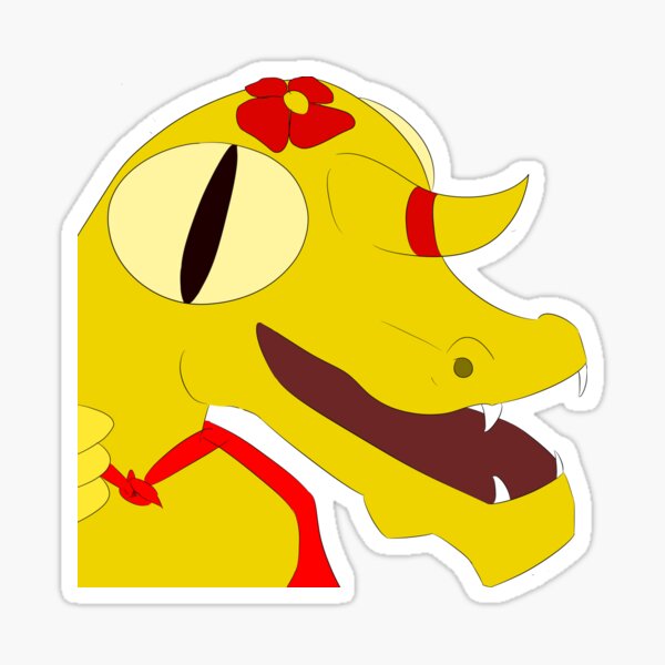 Tomi The Kobold Sticker For Sale By Burakanto Redbubble