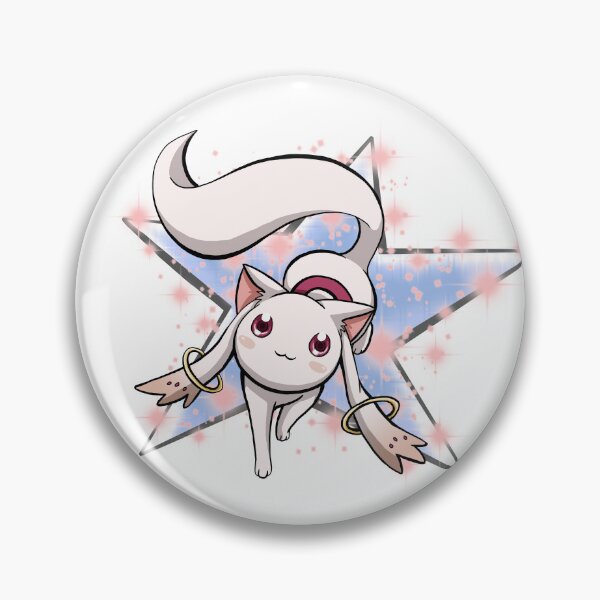 Item preview, Kyubei Magical Girl Cat Fox Sticker designed and sold by H0llyDays.