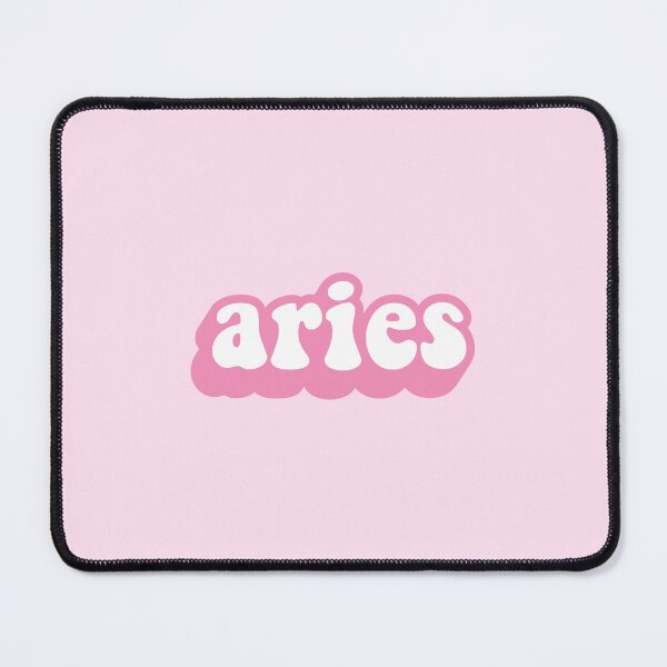 Item preview, Aries Pink Text designed and sold by OldDannyBrown.