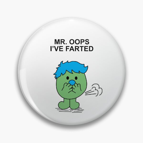 Item preview, Mr. Oops I've Farted designed and sold by Scat the cat.