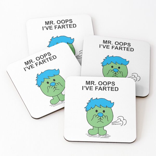 Item preview, Mr. Oops I've Farted designed and sold by Scat the cat.