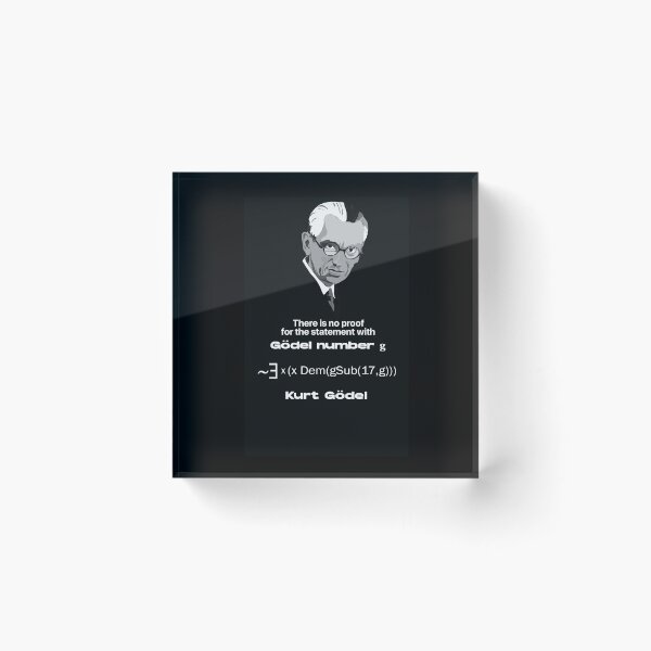 Item preview, Kurt Gödel | Gödel numbers designed and sold by wamuigaworld.
