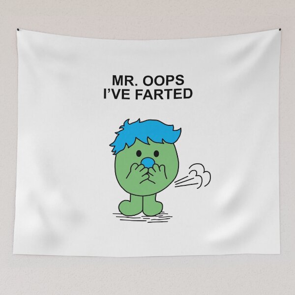 Item preview, Mr. Oops I've Farted designed and sold by Scat the cat.