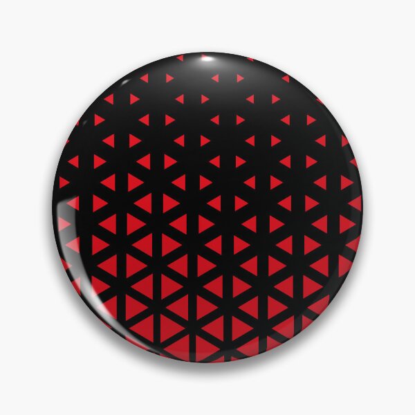 Item preview, Red Black Technology Triangle Pattern Design designed and sold by Summer-Winter.