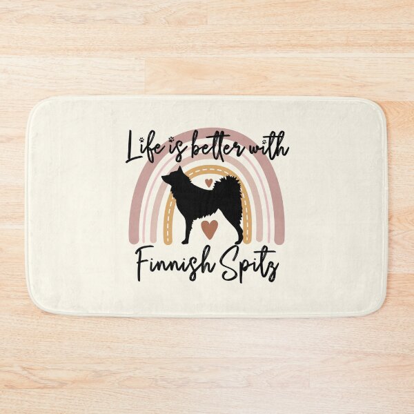 Item preview, Finnish Spitz Dog Rainbow Aesthetic Boho designed and sold by rafaeltto.