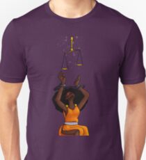 Justice Shackled Unisex T-Shirt
