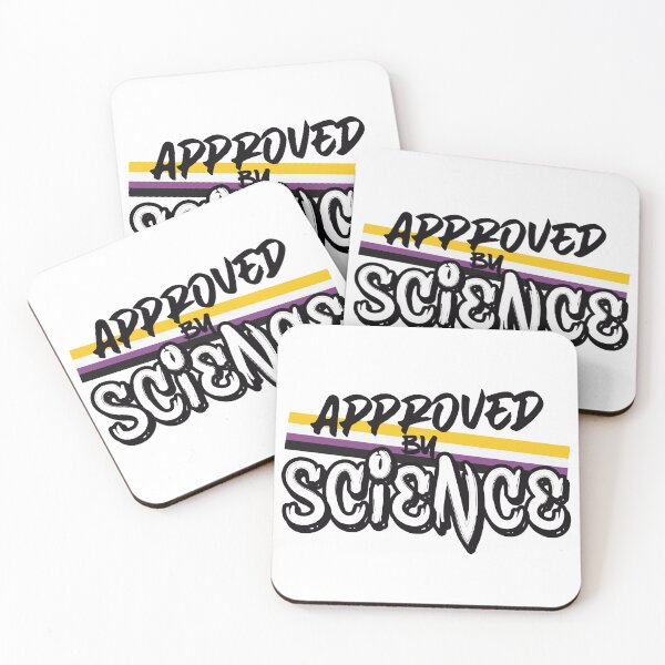Item preview, Non-Binary Pride Approved by Science designed and sold by DelusionalARTza.
