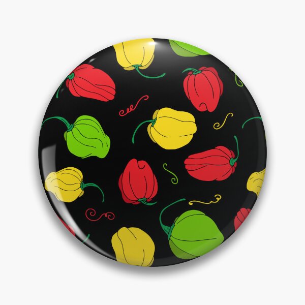 Item preview, Scotch Bonnet Chilli Pepper Pattern designed and sold by HotHibiscus.