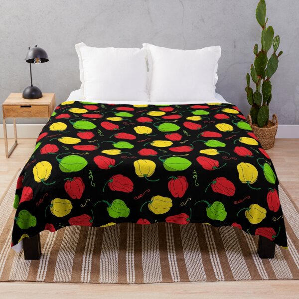 Item preview, Scotch Bonnet Chilli Pepper Pattern designed and sold by HotHibiscus.