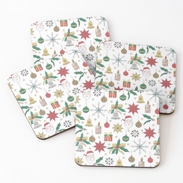 Item preview, Unique Hand Dawn Christmas Doddles Design designed and sold by InovArtS.